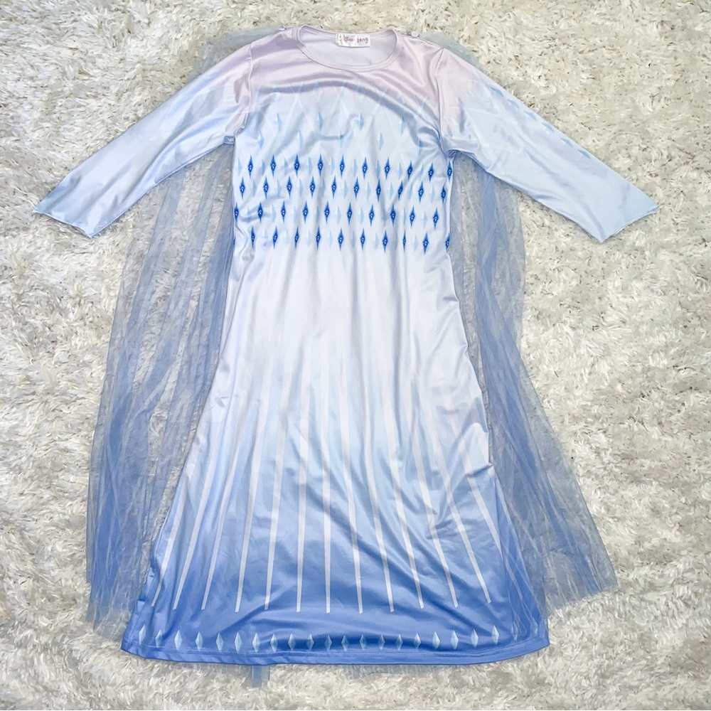 Elsa Frozen Costume Dress